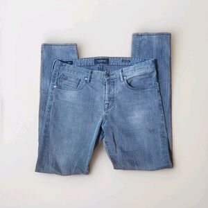 SCOTCH & SODA Ralston Jeans Men's 32x32 Gray Regular Slim Fit Button Fly